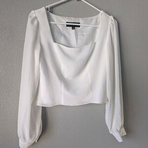 Blush Mark White Top S
